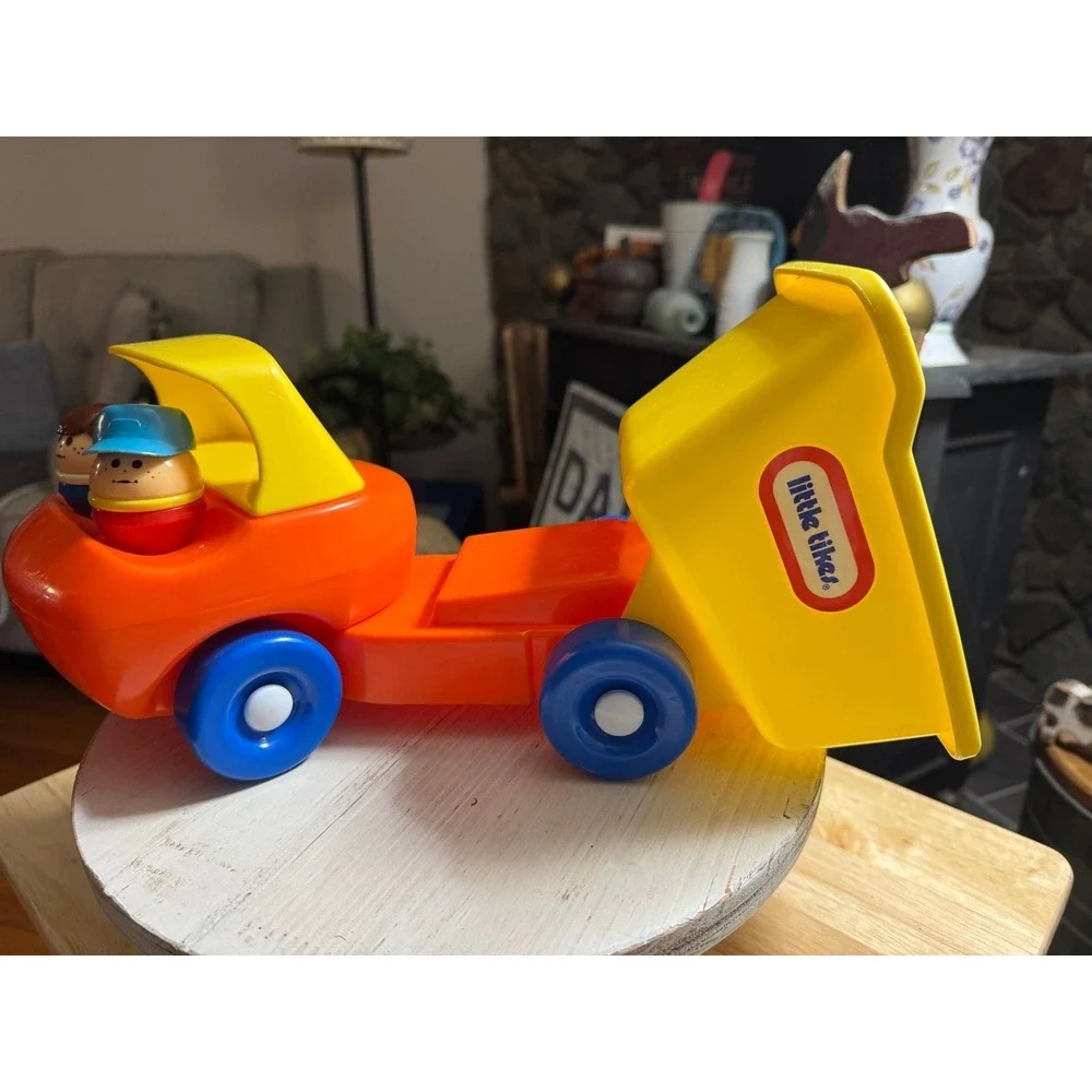 Little Tikes 3 Pc Construction Set Made in USA Vintage